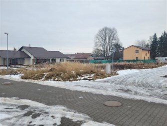 Prodej pozemku pro výstavbu rodinného domu v Ostřešanech