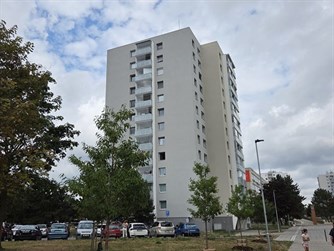 Pronájem bytu 1+1 v Pardubicích, Cihelně, ul. U Josefa